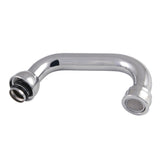 KSP212C Brass Faucet Spout, Polished Chrome