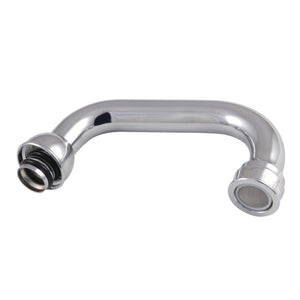 KSP212C Brass Faucet Spout, Polished Chrome