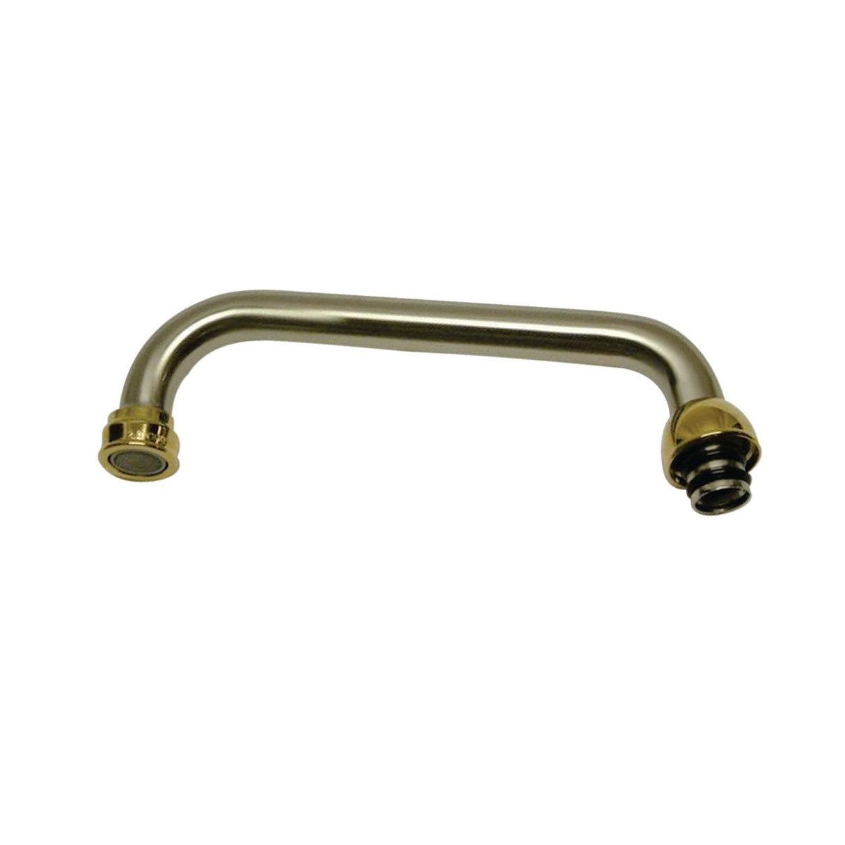 KSP213SNPB Brass Faucet Spout for KS213SNPB, Brushed Nickel/Polished Brass