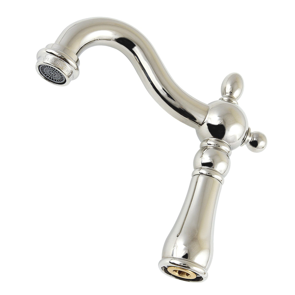 Heritage KSP2446 1.8 GPM Brass Faucet Spout, Polished Nickel