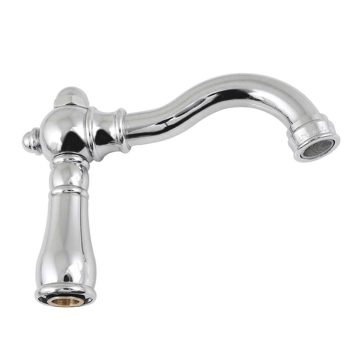 Vintage KSP3251 5-1/2" Brass Faucet Spout, 1.8 GPM, Polished Chrome