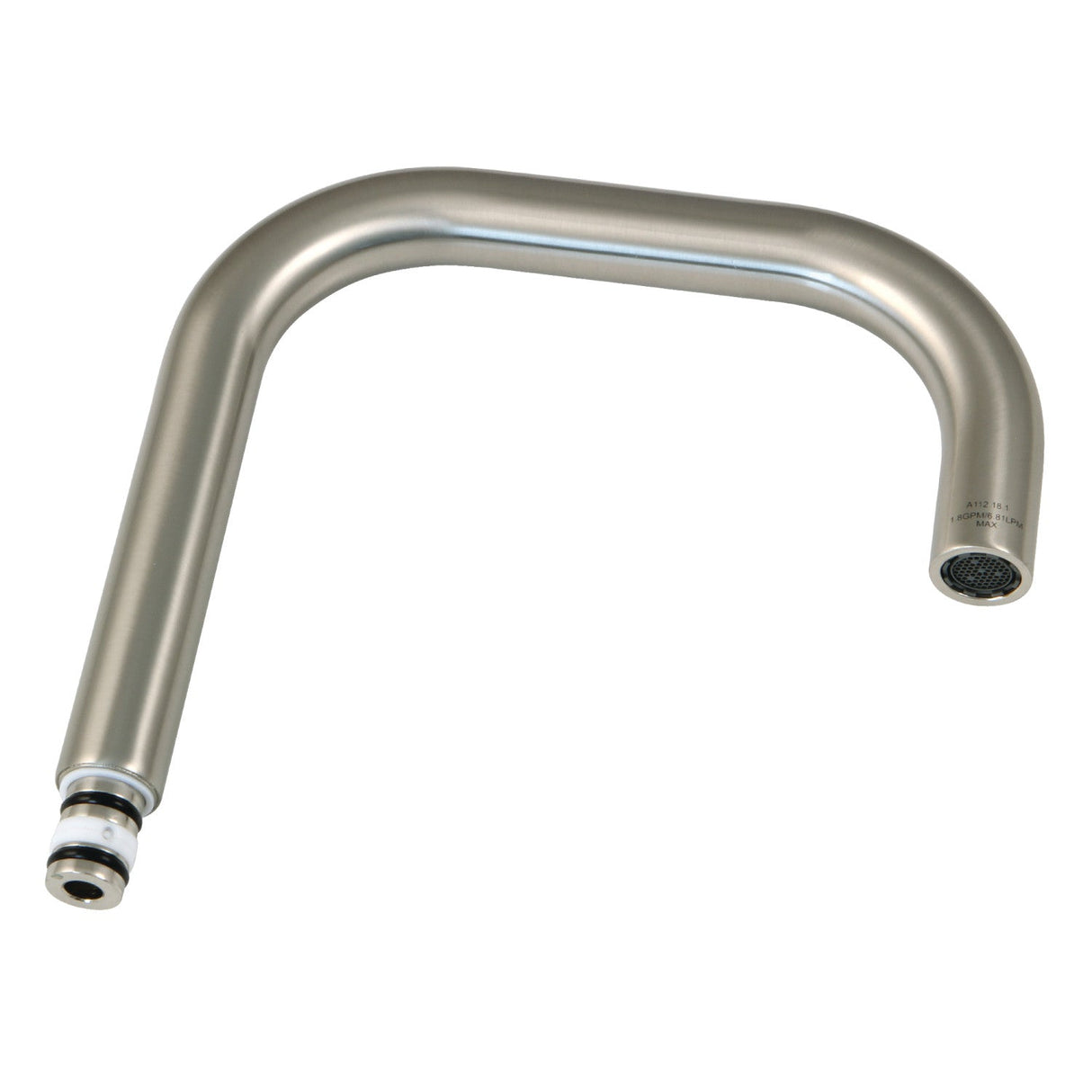 KSP413SN Brass Faucet Spout, Brushed Nickel
