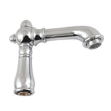 English Country KSP7251 4-1/2" Brass Faucet Spout, 1.2 GPM, Polished Chrome