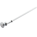 Wilshire KSPR1601WLL Brass Pop-Up Rod, Polished Chrome