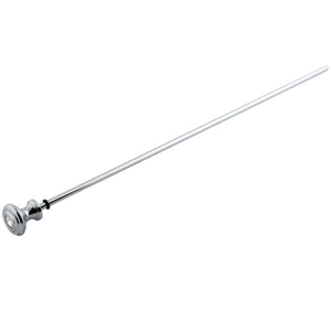 Wilshire KSPR1971WLL Brass Pop-Up Rod, Polished Chrome