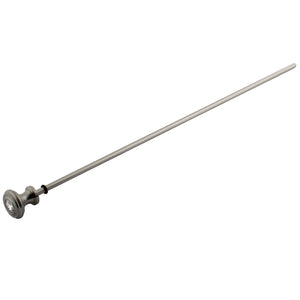 Wilshire KSPR1978WLL Brass Pop-Up Rod, Brushed Nickel