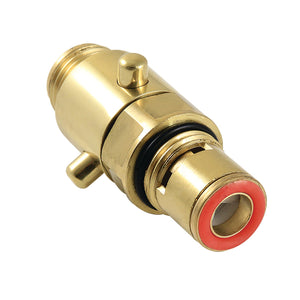 KSRP7012D Freestanding Tub Filler Diverter Cartridge, Polished Brass