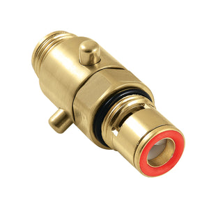 KSRP7017D Freestanding Tub Filler Diverter Cartridge, Brushed Brass