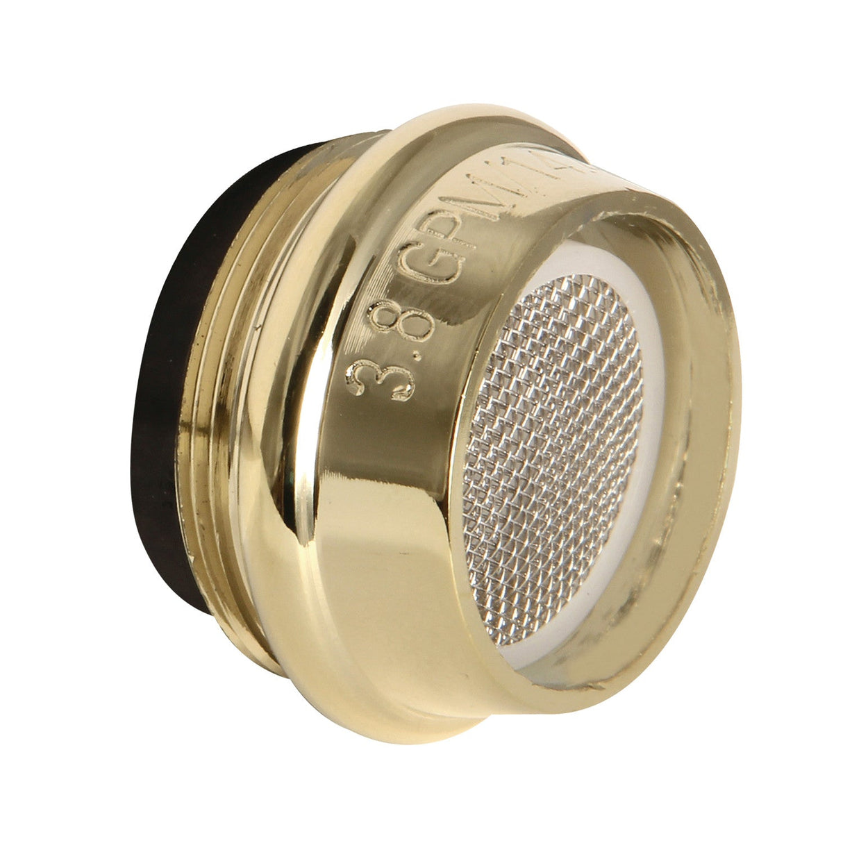 Cal Green KSSA3102 3.8 GPM Male Aerator, Polished Brass