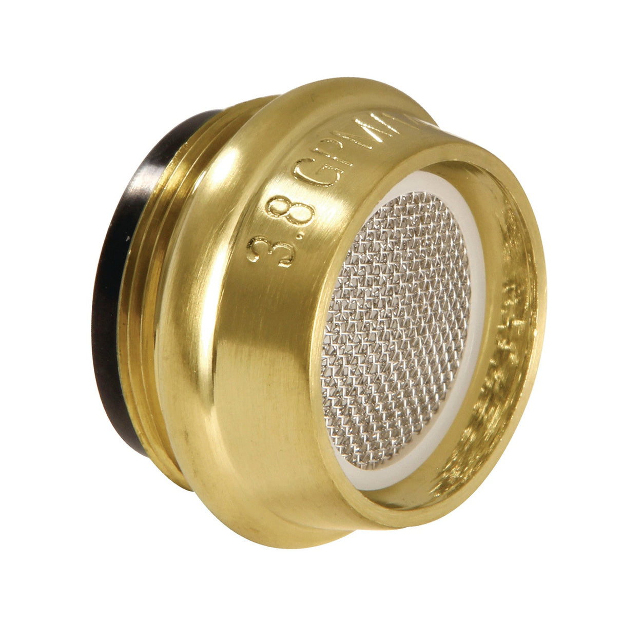Cal Green KSSA3107 3.8 GPM Male Aerator, Brushed Brass