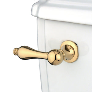 Victorian KTAL2 Front Mount Toilet Tank Lever, Polished Brass