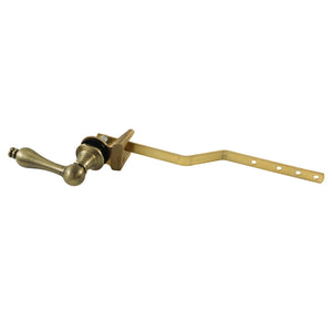 Victorian KTAL3 Front Mount Toilet Tank Lever, Antique Brass