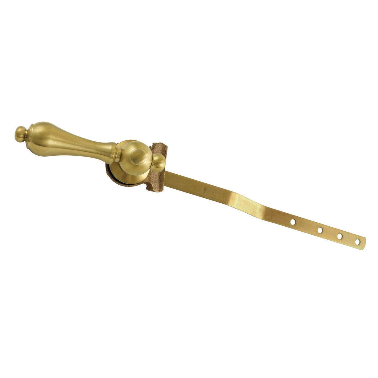 Restoration KTAL37 Front Mount Toilet Tank Lever, Brushed Brass