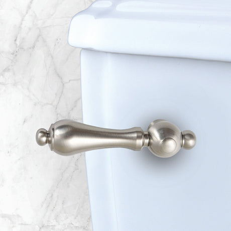 Restoration KTAL38 Front Mount Toilet Tank Lever, Brushed Nickel