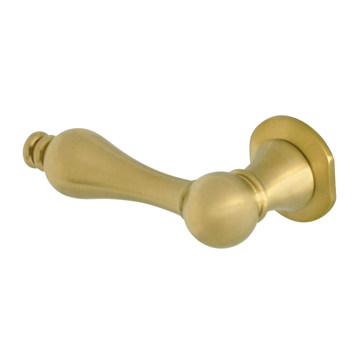 Victorian KTAL7 Front Mount Toilet Tank Lever, Brushed Brass