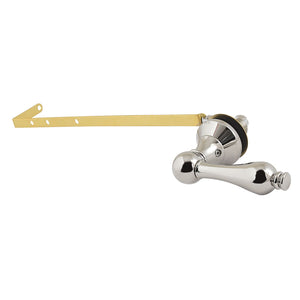 Victorian KTALD6 Universal Front or Side Mount Toilet Tank Lever, Polished Nickel