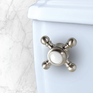 Buckingham KTBX8 Front Mount Toilet Tank Lever, Brushed Nickel