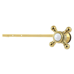 Buckingham KTBXD2 Universal Front or Side Mount Toilet Tank Lever, Polished Brass