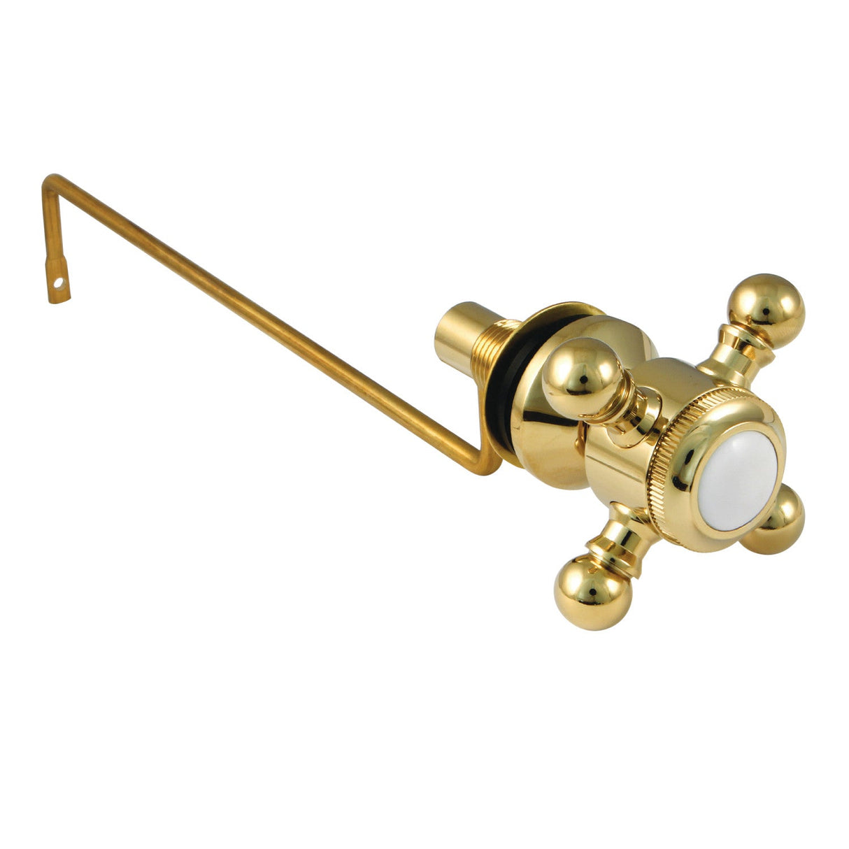 Buckingham KTBXS2 Side Mount Toilet Tank Lever, Polished Brass