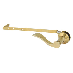 Century KTCFLD2 Universal Front or Side Mount Toilet Tank Lever, Polished Brass