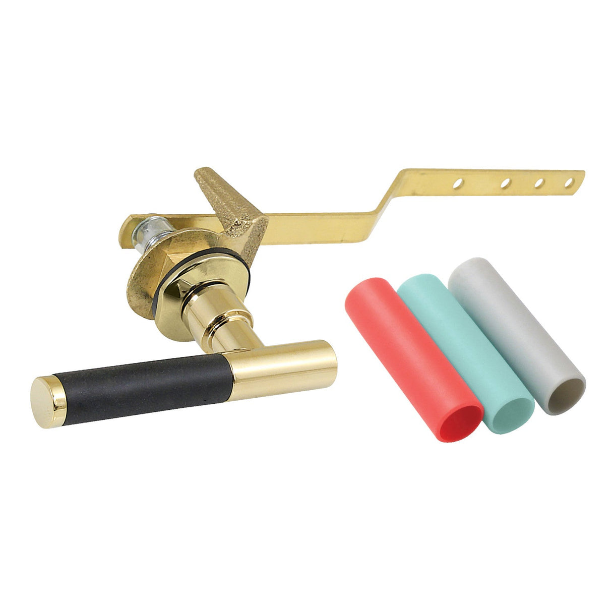 Kaiser KTCKL2 Front Mount Toilet Tank Lever, Polished Brass