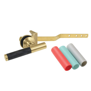 Kaiser KTCKL7 Front Mount Toilet Tank Lever, Brushed Brass