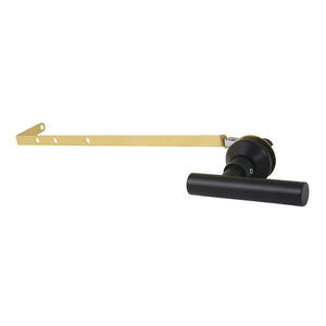 Manhattan KTCMLD0 Universal Front or Side Mount Toilet Tank Lever, Matte Black