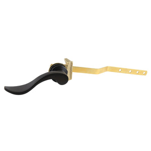 NuWave KTDFL0 Front Mount Toilet Tank Lever, Matte Black