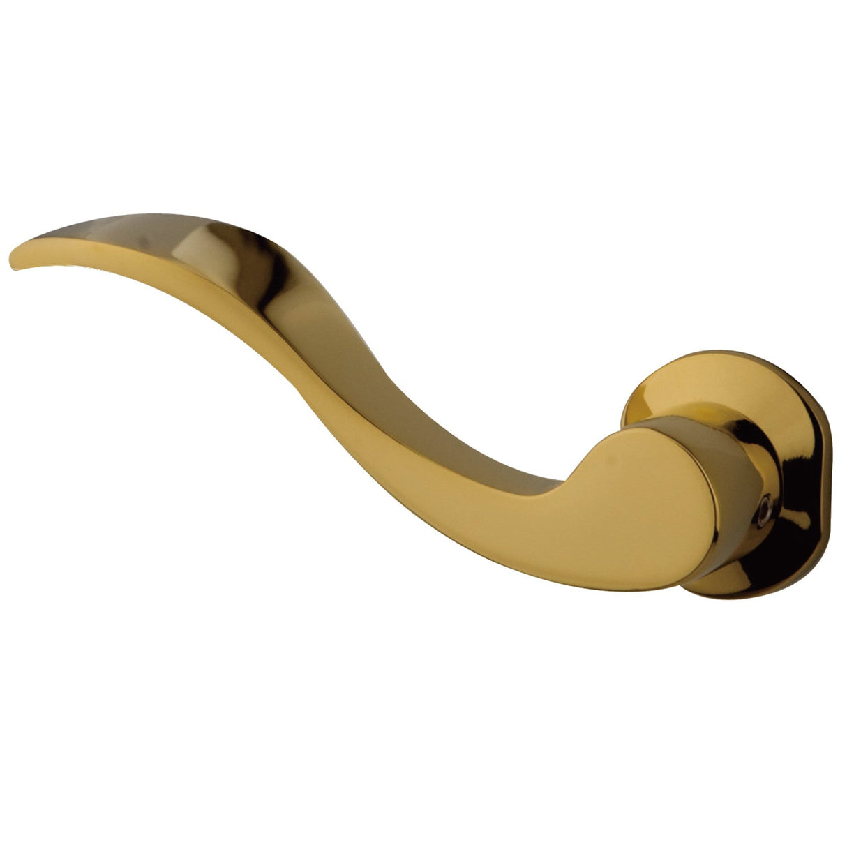 NuWave KTDFL2 Front Mount Toilet Tank Lever, Polished Brass