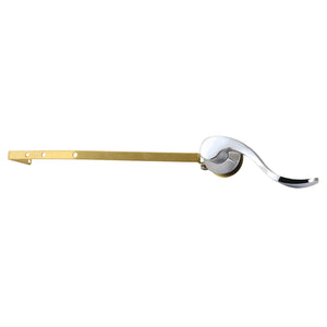 NuWave KTDFLD1 Universal Front or Side Mount Toilet Tank Lever, Polished Chrome