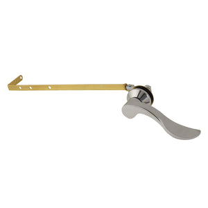 NuWave KTDFLD6 Universal Front or Side Mount Toilet Tank Lever, Polished Nickel