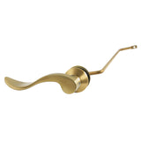 NuWave KTDFLS7 Side Mount Toilet Tank Lever, Brushed Brass