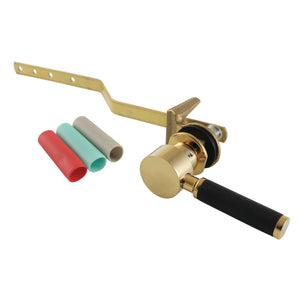 Kaiser KTDKL2 Front Mount Toilet Tank Lever, Polished Brass