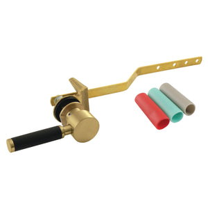 Kaiser KTDKL7 Front Mount Toilet Tank Lever, Brushed Brass