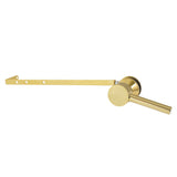 Concord KTDLD2 Universal Front or Side Mount Toilet Tank Lever, Polished Brass