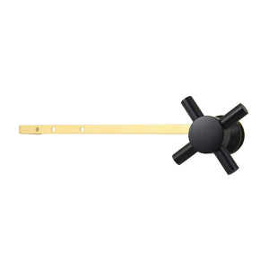 Concord KTDXD0 Universal Front or Side Mount Toilet Tank Lever, Matte Black