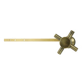 Concord KTDXD3 Universal Front or Side Mount Toilet Tank Lever, Antique Brass