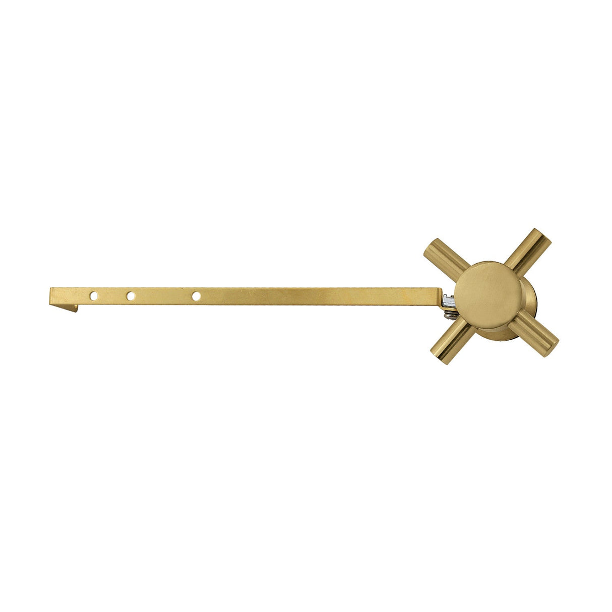 Concord KTDXD7 Universal Front or Side Mount Toilet Tank Lever, Brushed Brass