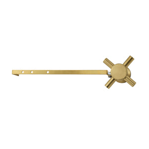 Concord KTDXD7 Universal Front or Side Mount Toilet Tank Lever, Brushed Brass