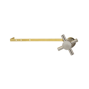 Concord KTDXD8 Universal Front or Side Mount Toilet Tank Lever, Brushed Nickel