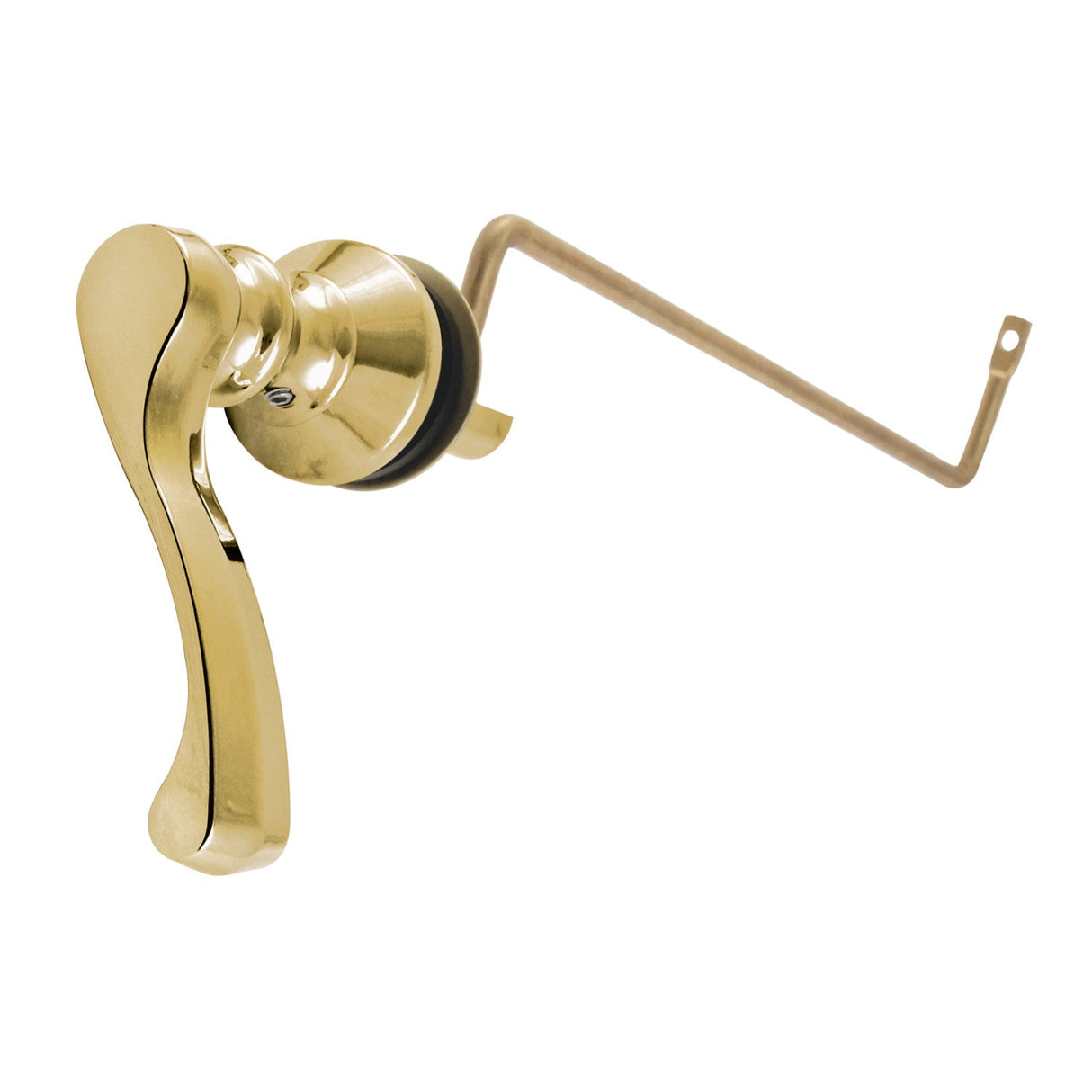 French KTFLS2 Side Mount Toilet Tank Lever, Polished Brass