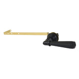 Metropolitan KTHLD0 Universal Front or Side Mount Toilet Tank Lever, Matte Black
