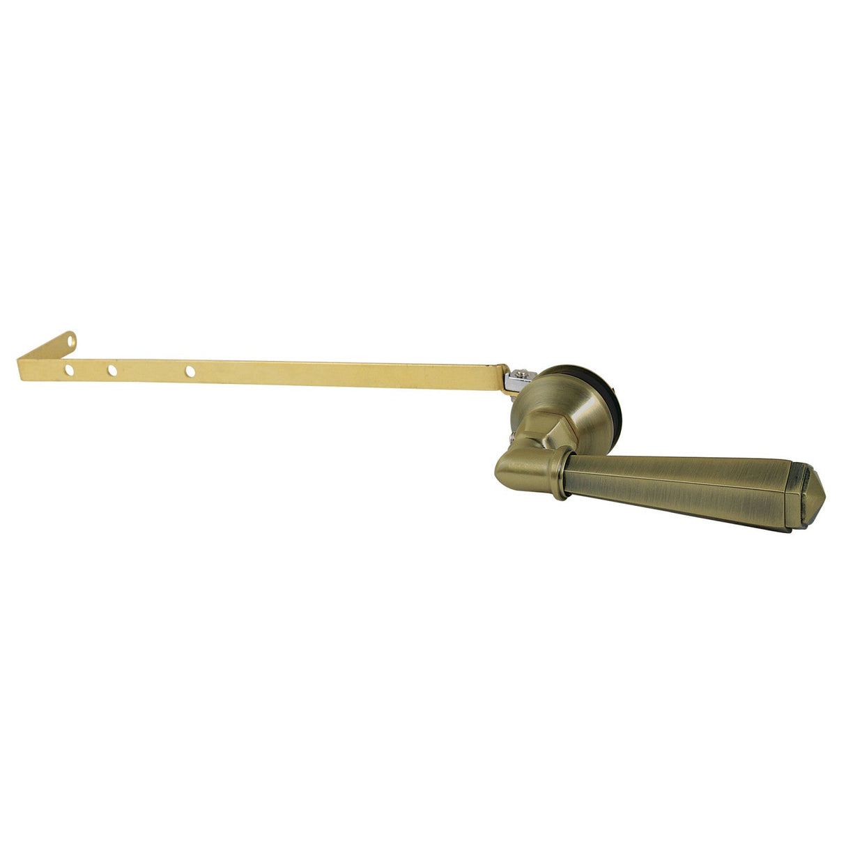 Metropolitan KTHLD3 Universal Front or Side Mount Toilet Tank Lever, Antique Brass