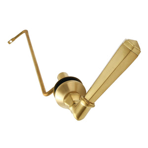 Metropolitan KTHLS7 Side Mount Toilet Tank Lever, Brushed Brass