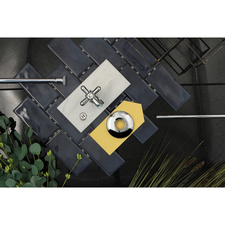 Trimscape KTK101P Toilet Supply Kit, 1/2-Inch IPS Inlet x 3/8-Inch Comp Outlet, Polished Chrome