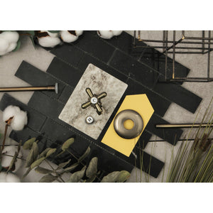 Trimscape KTK103P Toilet Supply Kit, 1/2-Inch IPS Inlet x 3/8-Inch Comp Outlet, Antique Brass