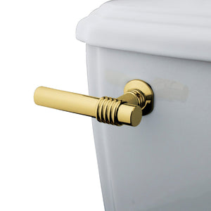 Milano KTML2 Toilet Tank Lever, Polished Brass