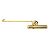 Milano KTMLD2 Universal Front or Side Mount Toilet Tank Lever, Polished Brass