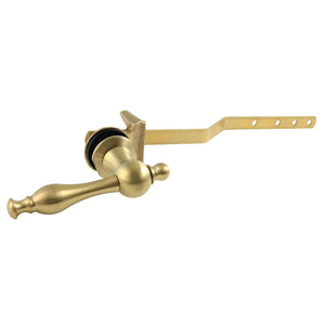Naples KTNL7 Front Mount Toilet Tank Lever, Brushed Brass