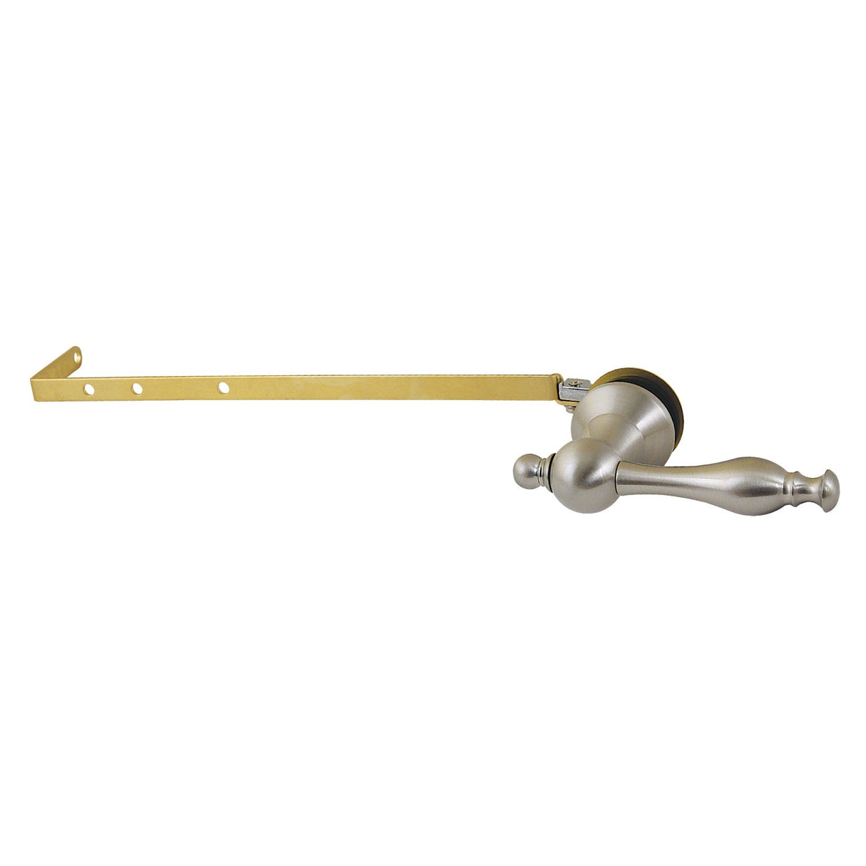 Naples KTNLD8 Universal Front or Side Mount Toilet Tank Lever, Brushed Nickel